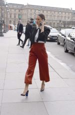 JESSICA ALBA Arrives at Dior Fashion Show in Paris 03/04/2016