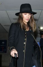 JESSICA ALBA Arrives at LAX Airport in Los Angeles 03/10/2016