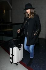 JESSICA ALBA Arrives at LAX Airport in Los Angeles 03/10/2016