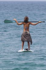 JESSICA ALBA in Bikini on the Beach in Hawaii 03/22/2016