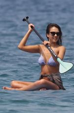 JESSICA ALBA in Bikini on the Beach in Hawaii 03/22/2016
