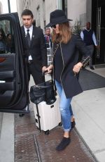 JESSICA ALBA Leaves The Edition Hotel in New York 03/10/2016