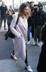 JESSICA ALBA Out and About in New York 03/29/2016