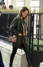 JESSICA ALBA Out and About in Paris 03/03/2016