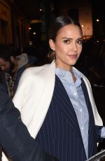JESSICA ALBA Out and About in Paris 03/04/2016