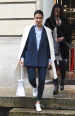 JESSICA ALBA Out and About in Paris 03/04/2016