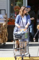 JESSICA ALBA Shopping at Bristol Farms in Beverly Hills 03/06/2016