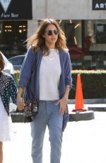 JESSICA ALBA Shopping at Bristol Farms in Beverly Hills 03/06/2016