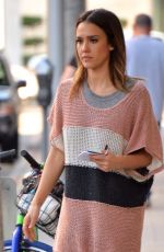 JESSICA ALBA Shopping in Los Angeles 03/18/2016