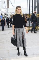 JESSICA HART at Valentino Fashion Show in Paris 03/08/2016