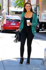 JESSICA LOWNDES Out for Coffee in Studio City 03/29/2016