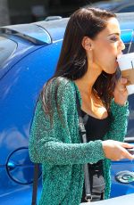 JESSICA LOWNDES Out for Coffee in Studio City 03/29/2016