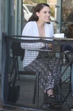 JESSICA LOWNDES Out for Lunch in West Hollywood 03/15/2016