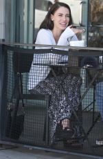 JESSICA LOWNDES Out for Lunch in West Hollywood 03/15/2016