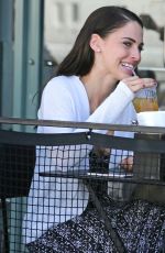 JESSICA LOWNDES Out for Lunch in West Hollywood 03/15/2016