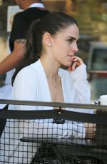 JESSICA LOWNDES Out for Lunch in West Hollywood 03/15/2016