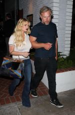 JESSICA SIMPSON at Mercado Restaurant in West Hollywood 03/15/2016