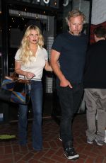 JESSICA SIMPSON at Mercado Restaurant in West Hollywood 03/15/2016