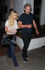 JESSICA SIMPSON at Mercado Restaurant in West Hollywood 03/15/2016