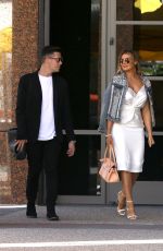 JESSICA WRIGHT Leavees E! Studios in Los Angeles 03/23/2016