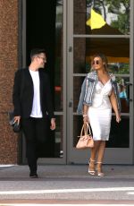 JESSICA WRIGHT Leavees E! Studios in Los Angeles 03/23/2016