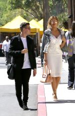 JESSICA WRIGHT Leavees E! Studios in Los Angeles 03/23/2016