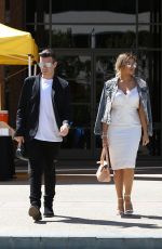 JESSICA WRIGHT Leavees E! Studios in Los Angeles 03/23/2016