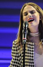 JOANNA JOJO LEVESQUE Performs at Art Hearts Fashion LAFW Event in Hollywood 03/17/2016