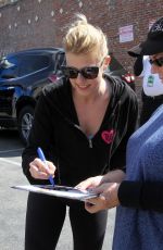 JODIE SWEETIN Arrives at Dancing With The Stars in Hollywood 03/14/2016