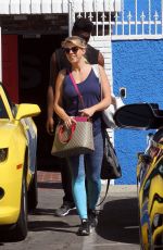 JODIE SWEETIN in Jeans at DWTS Studio in Hollywood 03/26/2016