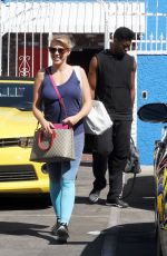 JODIE SWEETIN in Jeans at DWTS Studio in Hollywood 03/26/2016