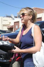 JODIE SWEETIN in Jeans at DWTS Studio in Hollywood 03/26/2016