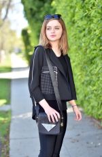 JOEY KING Out and About in Santa Monica 03/09/2016
