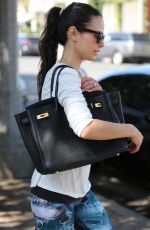 JORDANA BREWSTER Out and About in West Hollywood 02/29/2016
