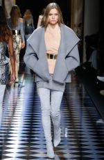 JOSEPHINE SKRIVER at Balmain Fashion Show at Paris Fashion Week 03/03/2016
