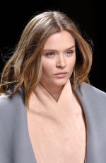 JOSEPHINE SKRIVER at Balmain Fashion Show at Paris Fashion Week 03/03/2016