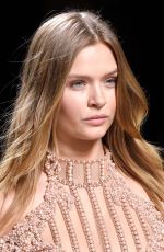 JOSEPHINE SKRIVER at Balmain Fashion Show at Paris Fashion Week 03/03/2016