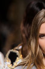JOSEPHINE SKRIVER at Balmain Fashion Show at Paris Fashion Week 03/03/2016