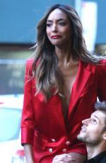 JOURDAN DUNN on the Set of a Maybelline Photoshoot in New York 03/30/2016