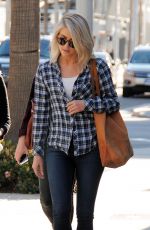 JULIANNE HOUGH at a Nail Salon in Beverly Hills 03/08/2016