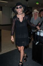 JULIANNE HOUGH at Los Angeles International Airport 03/17/2016