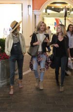 JULIANNE HOUGH Out at The Grove in West Hollywood 03/30/2016