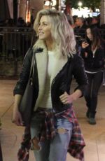 JULIANNE HOUGH Out at The Grove in West Hollywood 03/30/2016