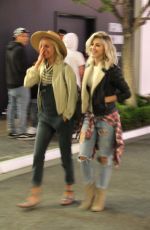 JULIANNE HOUGH Out at The Grove in West Hollywood 03/30/2016