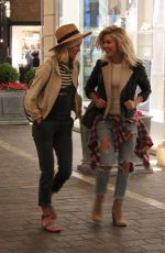 JULIANNE HOUGH Out at The Grove in West Hollywood 03/30/2016
