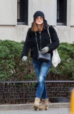 JULIANNE MOORE in Jeans Out and About in New York 03/06/2016