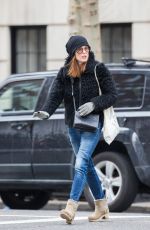 JULIANNE MOORE in Jeans Out and About in New York 03/06/2016