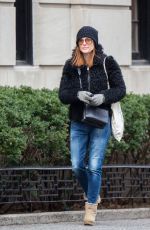 JULIANNE MOORE in Jeans Out and About in New York 03/06/2016