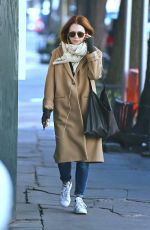 JULIANNE MOORE Out in East Village in New York 03/01/2016