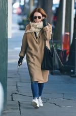 JULIANNE MOORE Out in East Village in New York 03/01/2016